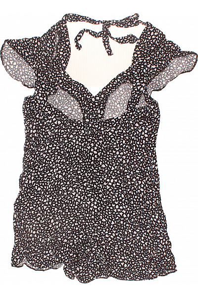 asos dámský černobílý overal s krátkým rukávem a potiskem Vel. EU 36 | asos | obrázek 3