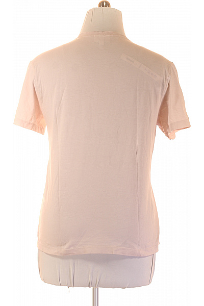 LACOSTE růžové tričko s krátkým rukávem basic Vel. L | LACOSTE | obrázek 3