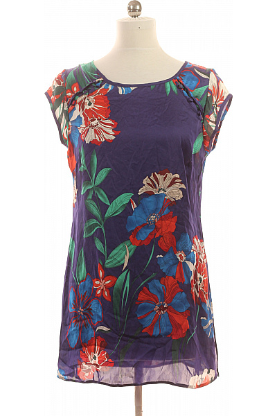Wallis Fialové šaty bez rukávů květované volnočasové letní Velikost 42 | Wallis | obrázek 2