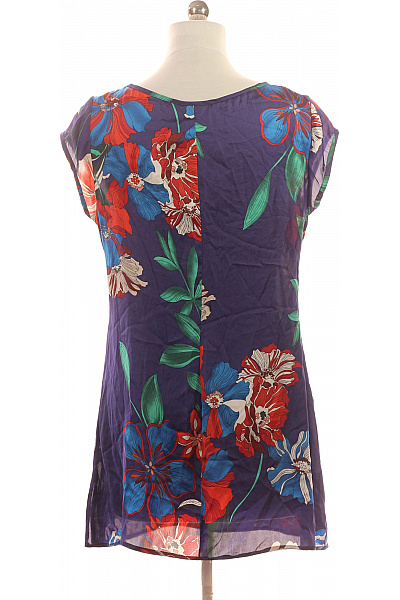 Wallis Fialové šaty bez rukávů květované volnočasové letní Velikost 42 | Wallis | obrázek 3
