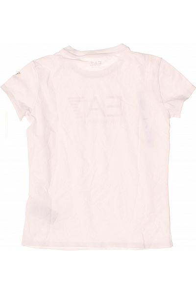 ARMANI dětské tričko EA7 Emporio Armani bílé bavlněné Vel. EU 150 | ARMANI | obrázek 3