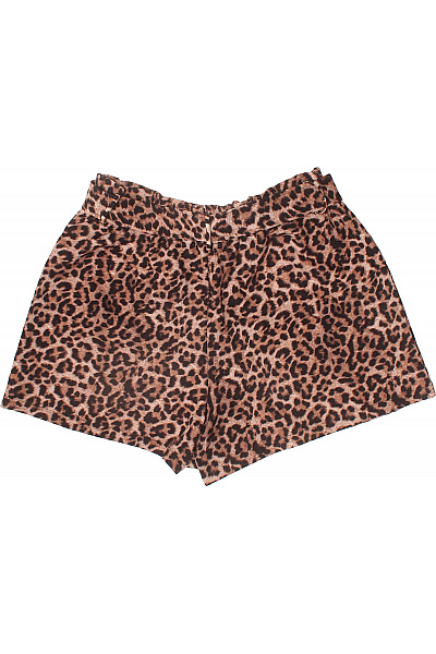 Dámské kraťasy s mašlí zvířecí vzor volnočasové krátké Velikost 44 | Unimoda | obrázek 2
