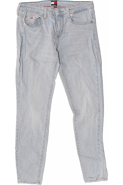 TOMMY HILFIGER Dámské Džíny Skinny Strečové S Vysokým Pasem Modré Vel. 29/30