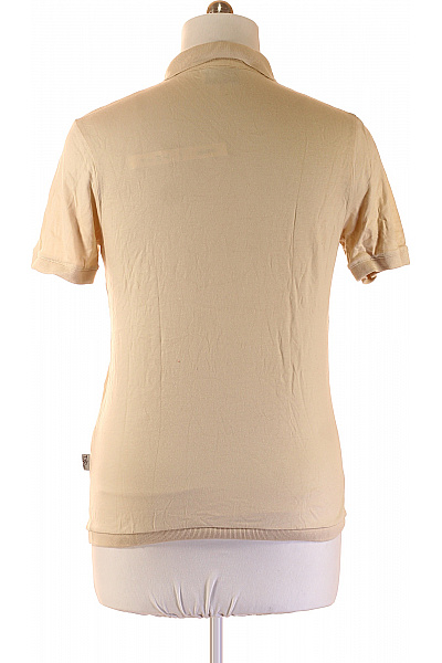 PLEIN SPORT Pánské tričko s krátkým rukávem a límečkem béžové Vel. L | PLEIN SPORT | obrázek 3