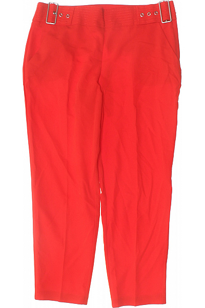 Dorothy Perkins Dámské červené elegantní stylové kalhoty s páskem Vel. 34 | Dorothy Perkins | obrázek 2