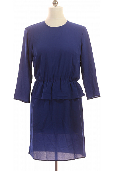 Y.A.S Dámské šaty s dlouhým rukávem elegantní modré Velikost M | Y.A.S | obrázek 2