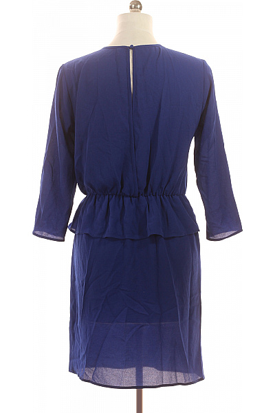 Y.A.S Dámské šaty s dlouhým rukávem elegantní modré Velikost M | Y.A.S | obrázek 3