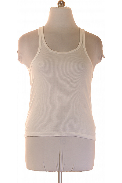 Calvin Klein dámské bílé tílko bez rukávů basic | Calvin Klein | obrázek 2