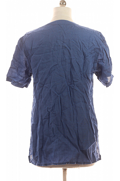 BONITA Dámská pruhovaná košile s krátkým rukávem modrá Velikost 40 | BONITA | obrázek 3