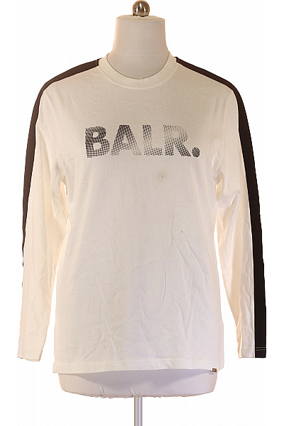 BALR. Pánské Tričko S Dlouhým Rukávem A Potiskem Vel. L