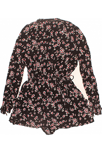 traffic people dámský černý květinový overal s dlouhým rukávem Vel. S | traffic people | obrázek 2