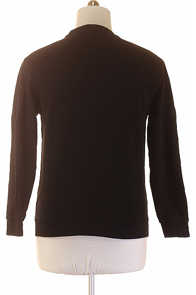 richmond mikina s dlouhým rukávem černá jednobarevná přes hlavu streetwear bavlna Vel. l | richmond | obrázek 3