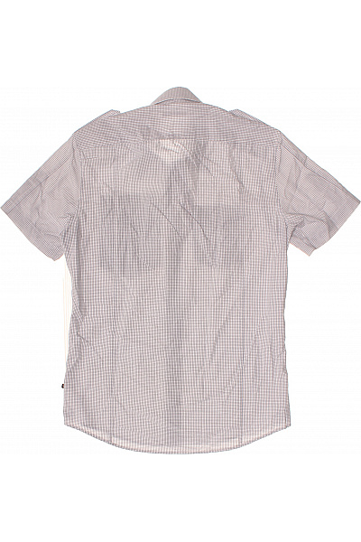 minimum Pánská kostkovaná košile s krátkým rukávem ležérní Vel. M | minimum | obrázek 3