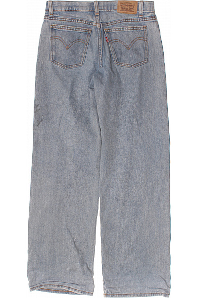 LEVIS Dámské džíny modré rovné s dírami Vel. S | LEVIS | obrázek 2
