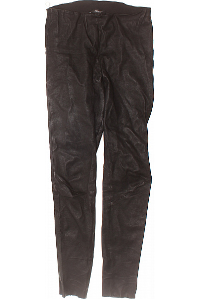 ARMA kožené dlouhé volnočasové černé skinny legíny Vel. 36 | ARMA | obrázek 2