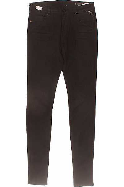 REPLAY Dámské černé Skinny Džíny Strečové Velikost 27