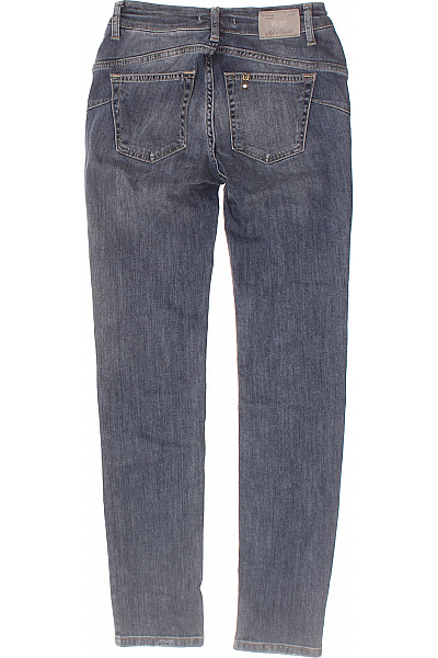 LIU JO Dámské džíny modré strečové rovné s kapsami Velikost XXS | LIU JO | obrázek 2