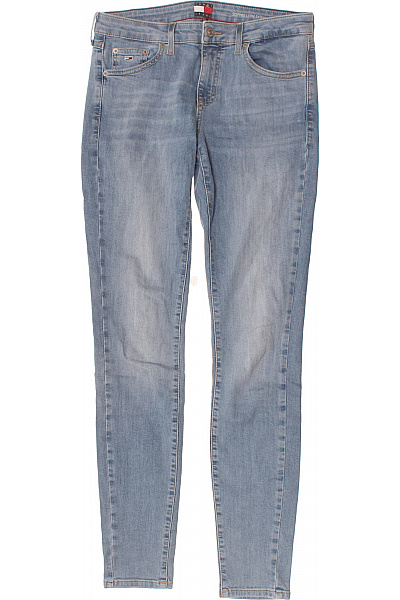 TOMMY HILFIGER Dámské Džíny Skinny Modré Strečové Vel. 29/34
