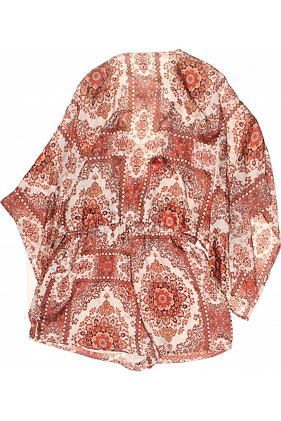 HONEY PUNCH dámský overal s krátkým rukávem vzorovaný Vel. M | HONEY PUNCH | obrázek 3