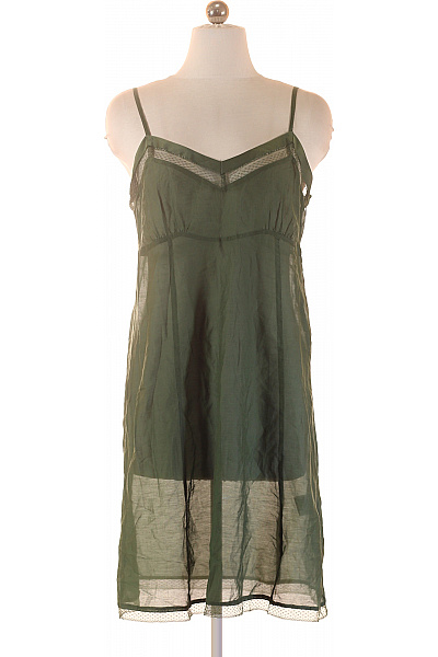 NOA NOA Zelené šaty na ramínka krajkové letní volnočasové Velikost M | NOA NOA | obrázek 2