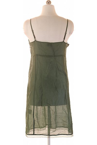 NOA NOA Zelené šaty na ramínka krajkové letní volnočasové Velikost M | NOA NOA | obrázek 3