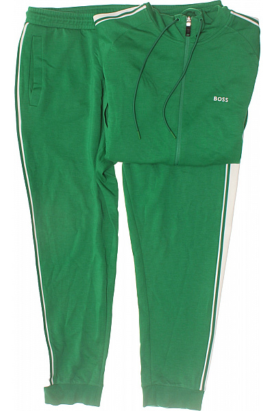 Hugo Boss Pánská Tepláková Souprava Zelená Velikost XL