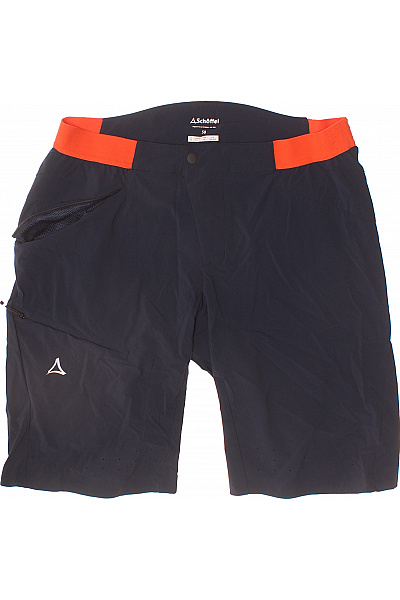 SCHOFFEL Pánské Sportovní Kraťasy Tmavě Modré S Kapsami Vel. 50