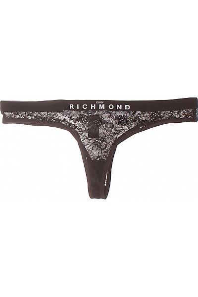 John Richmond dámské kalhotky krajkové černé Velikost L | John Richmond | obrázek 2