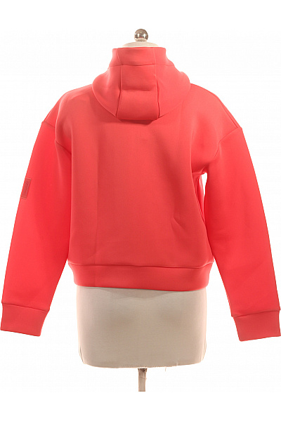 BOMBOOGIE dámská mikina s kapucí na zip oranžová polyesterová streetwear Velikost 3 | BOMBOOGIE | obrázek 2
