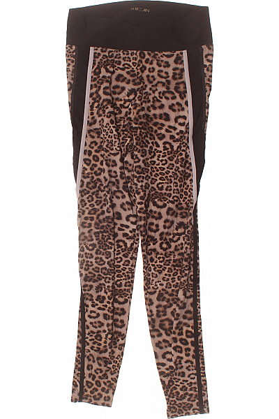 MARCCAIN Dámské Kalhoty S Potiskem Zvířecí Vzor Sportovní Volnočasové Vel. N3