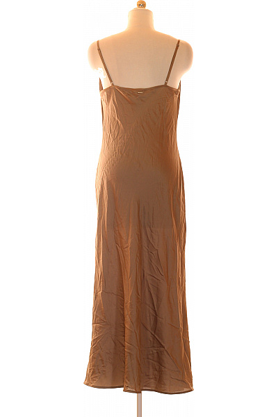 Guess Dlouhé šaty na ramínka elegantní saténové Velikost EU M | Guess | obrázek 2