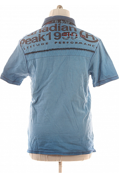 canadian-peak Pánské tričko s krátkým rukávem a potiskem modré Vel. 2XL | canadian-peak | obrázek 3