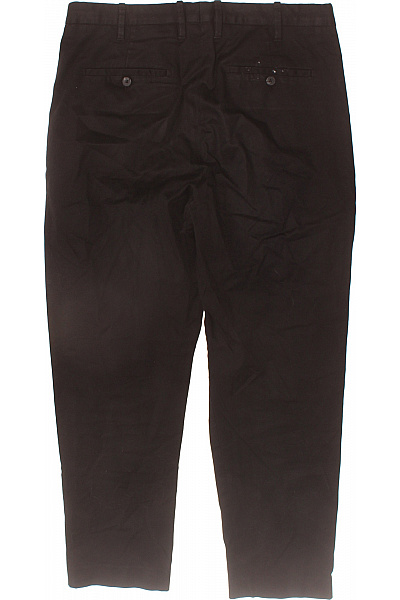 Neil Barrett Pánské bavlněné kalhoty černé volnočasové rovné s puky Vel. M | Neil Barrett | obrázek 2