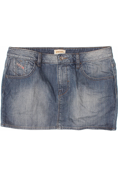 DIESEL dámská džínová mini sukně s kapsami modrá Vel. 30 | DIESEL | obrázek 2