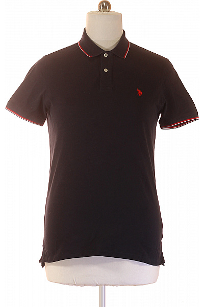 U.S.POLO ASSN. Pánské tričko s límečkem a krátkým rukávem bavlněné Velikost l | U.S.POLO ASSN. | obrázek 2