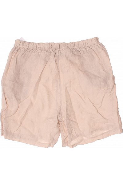 LAWRENCE GREY Dámské kraťasy volnočasové s mašlí a kapsami béžové Velikost M | LAWRENCE GREY | obrázek 3