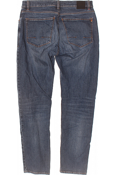 PIERRE CARDIN Pánské džíny modré rovné strečové s kapsami Vel. 32/33 | PIERRE CARDIN | obrázek 2