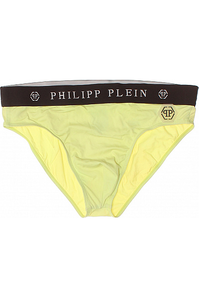 PHILLIP PLEIN Pánské žluté spodní prádlo s logem Vel. M | PHILLIP PLEIN | obrázek 2