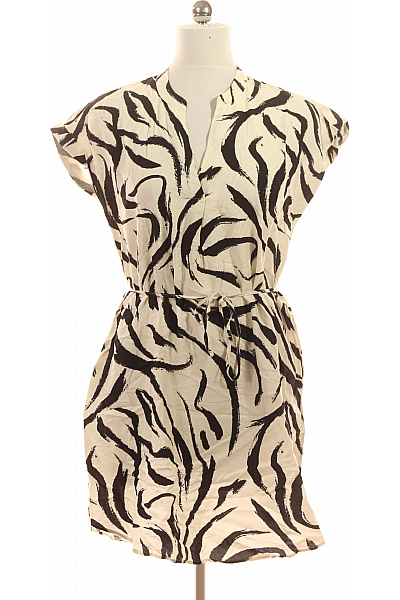 VILA dámské šaty krátké zvířecí vzor s páskem volnočasové Vel. EU 38 | VILA | obrázek 2
