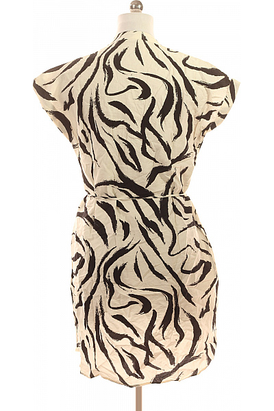 VILA dámské šaty krátké zvířecí vzor s páskem volnočasové Vel. EU 38 | VILA | obrázek 3