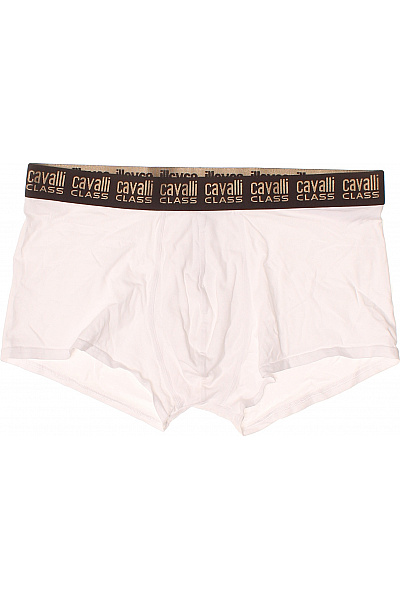 roberto cavalli pánské bavlněné boxerky bílé Vel. L | roberto cavalli | obrázek 2