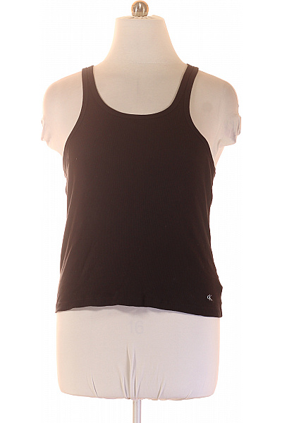 Calvin Klein dámské basic tílko černé bavlněné bez rukávů Vel. XL | Calvin Klein | obrázek 2