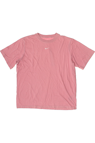 Nike Růžové tričko s krátkým rukávem a kulatým výstřihem basic Vel. S | Nike | obrázek 2