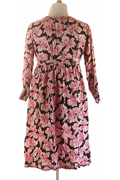 mama licious dámské šaty s dlouhým rukávem květované zavinovací midi Vel. L | mama licious | obrázek 2