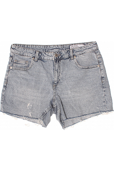 VERO MODA Dámské Džínové Kraťasy S Kapsami Volnočasové Krátké Vel. L