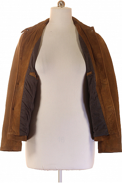 FREAKY NATION Pánská kožená bunda hnědá semišová vintage Vel. m | FREAKY NATION | obrázek 3