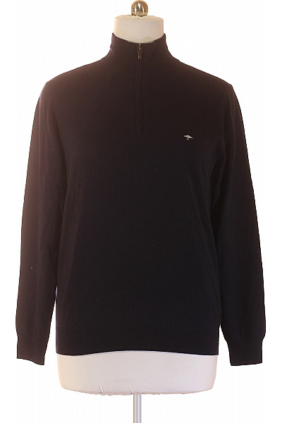 FYNCH-HATTON Pánská vlněná mikina na zip se stojáčkem jednobarevná Vel. EU L | FYNCH-HATTON | obrázek 2