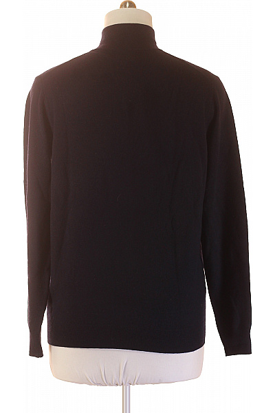 FYNCH-HATTON Pánská vlněná mikina na zip se stojáčkem jednobarevná Vel. EU L | FYNCH-HATTON | obrázek 3