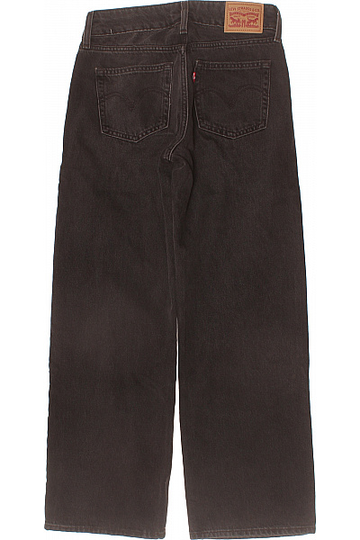 LEVIS Dámské bavlněné džíny volné seprané šedé Vel. 25 | LEVIS | obrázek 2