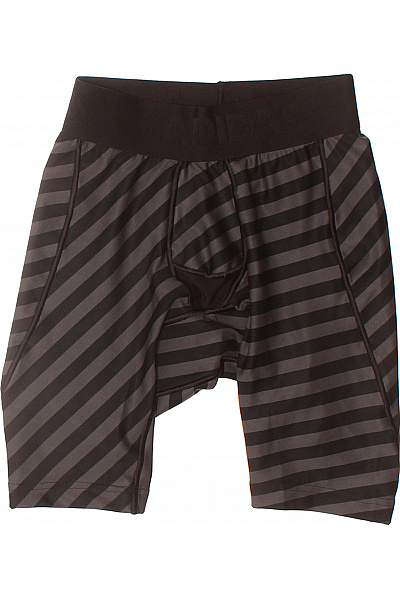 ADIDAS Chlapecké pruhované kraťasy šedé Velikost XS | ADIDAS | obrázek 2